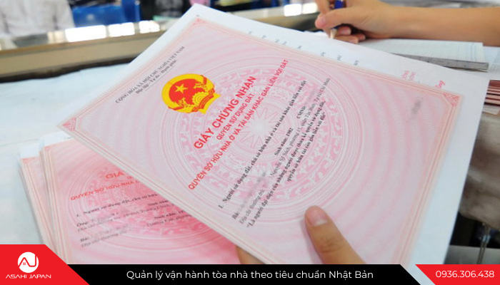 Hồ sơ bàn giao nhà chung cư cần có