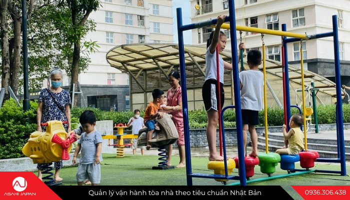 An toàn cho trẻ em khi ở chung cư